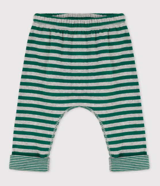 Pantalón de tejido túbico a rayas de bebé EVERGREEN/ FUMEE