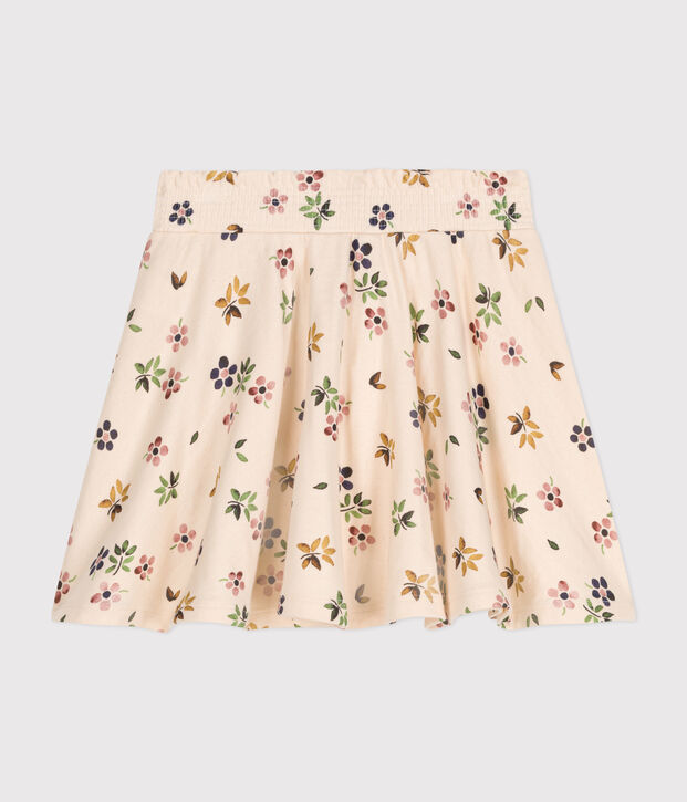 Falda de t&uacute;bico para ni&ntilde;a crudo/multicolor