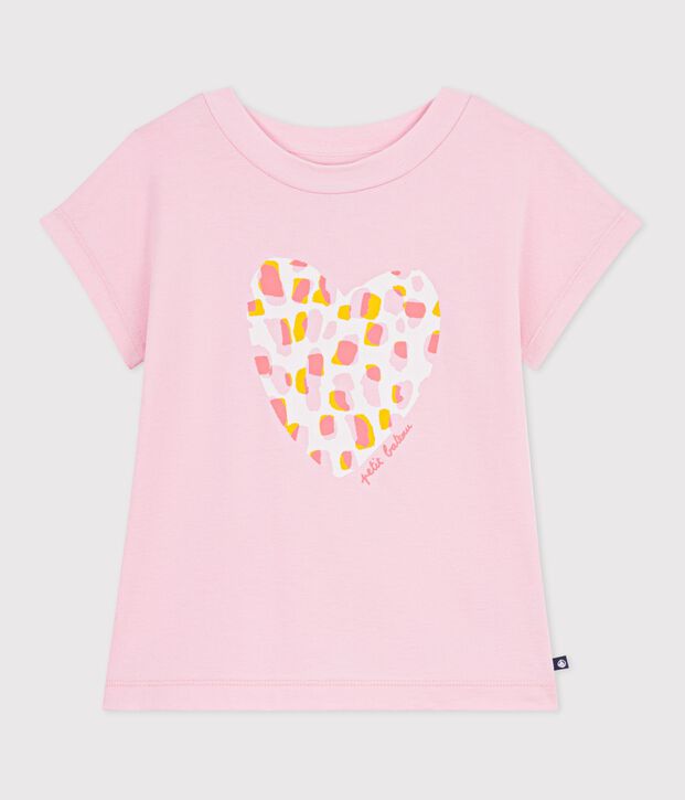 Camiseta infantil de manga corta de algod&oacute;n MARQUISE