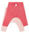 Lote de dos legging para bebé en punto 1x1 afelpado liso variante 2