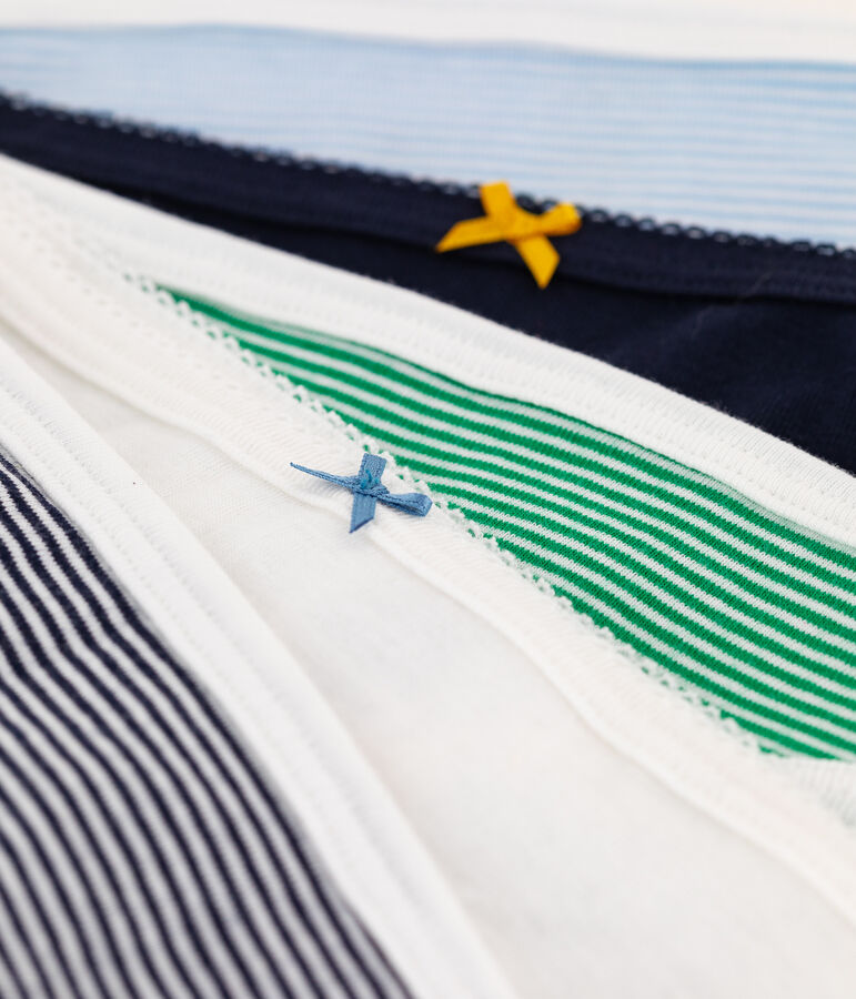 Juego semanal de 5 braguitas de mujer variante 1