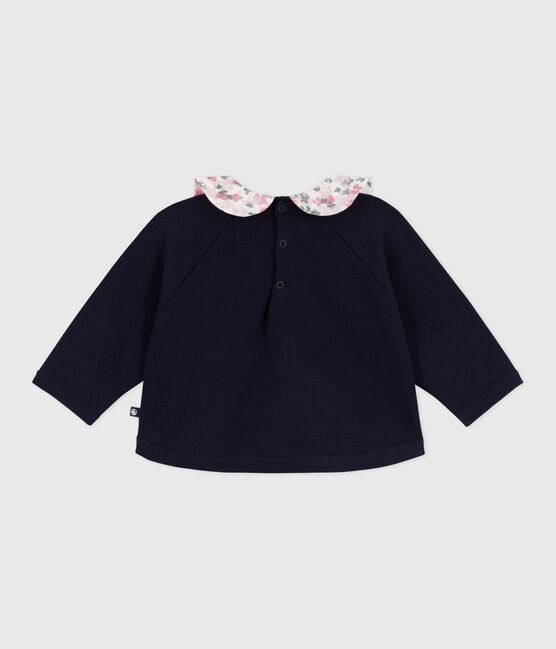 Sudadera lisa de algodón con cuello estampado para bebé SOIR