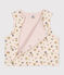 CHALECO REVERSIBLE DE ALGODÓN PARA BEBÉ beige AVALANCHE/ CUIVRE