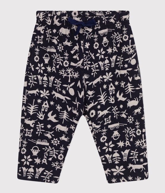Pantalón de túbico acolchado estampado para bebé azul SMOKING/ AVALANCHE