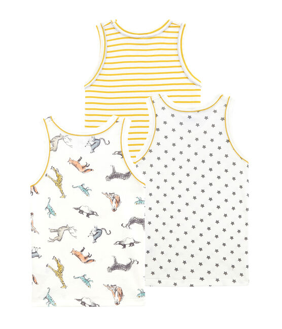 Pack de 3 camisetas sin mangas para niño variante 1