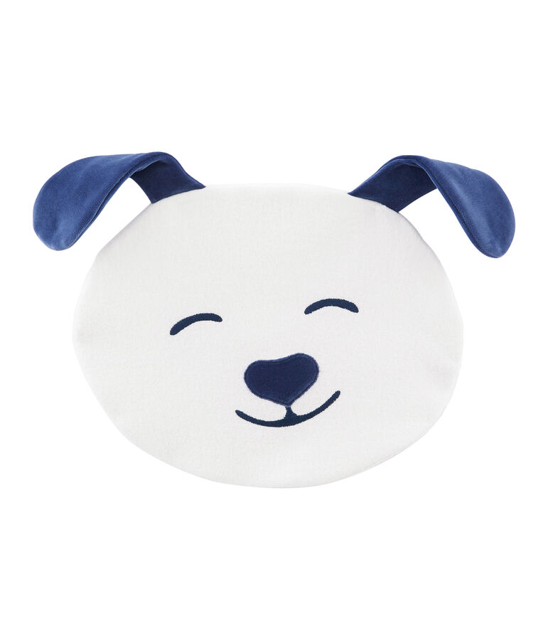 Funda para pijama de rizo picado blanco/azul