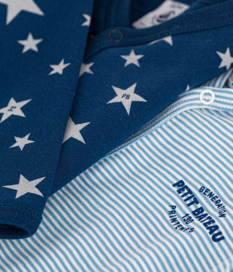 Juego de 2 pijamas para beb&eacute; multicolor