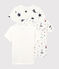 Juego de 3 camisetas de manga corta con estampado festivo de niño pequeño variante 1