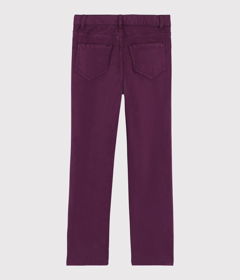 Pantal&oacute;n para ni&ntilde;a violeta