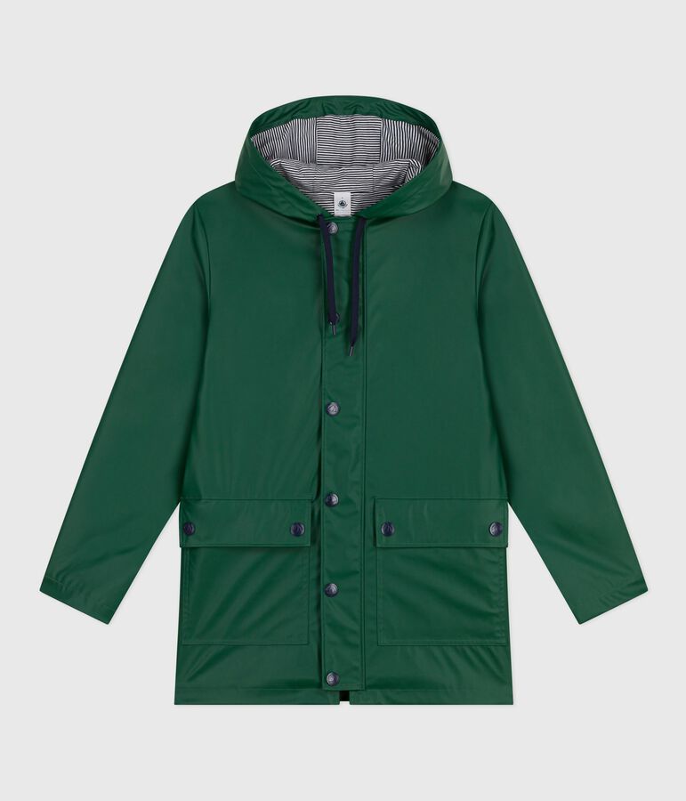 Chubasquero ic&oacute;nico unisex verde