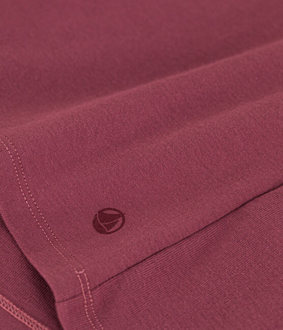 Camiseta L'ICONIQUE de algodón con cuello redondo para mujer marron JUKE BOX
