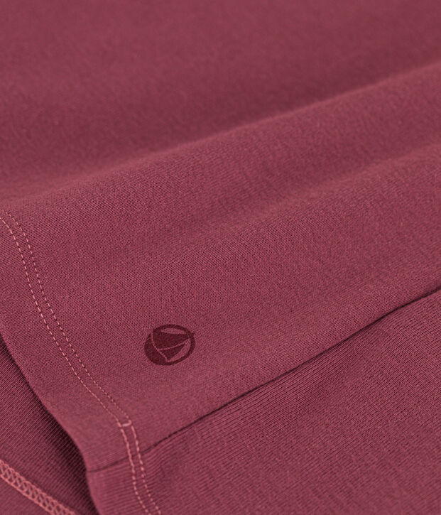 Camiseta L'ICONIQUE de algod&oacute;n con cuello redondo para mujer marron