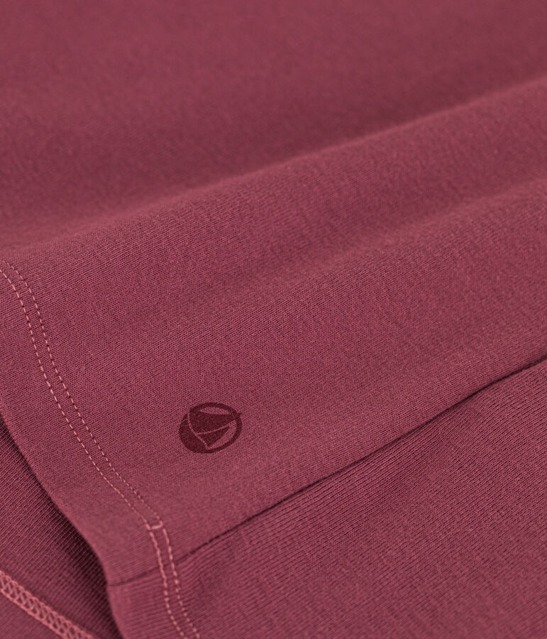 Camiseta L'ICONIQUE de algod&oacute;n con cuello redondo para mujer marron