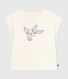 Camiseta infantil estampada de manga corta