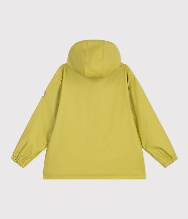 Chubasquero corto para mujer verde