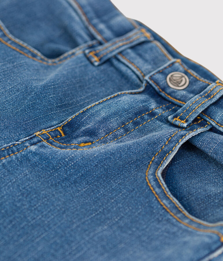 Pantal&oacute;n vaquero slim de ni&ntilde;a azul