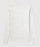 Camiseta LA ICONICA de algodón con cuello redondo para mujer gris BELUGA CHINE