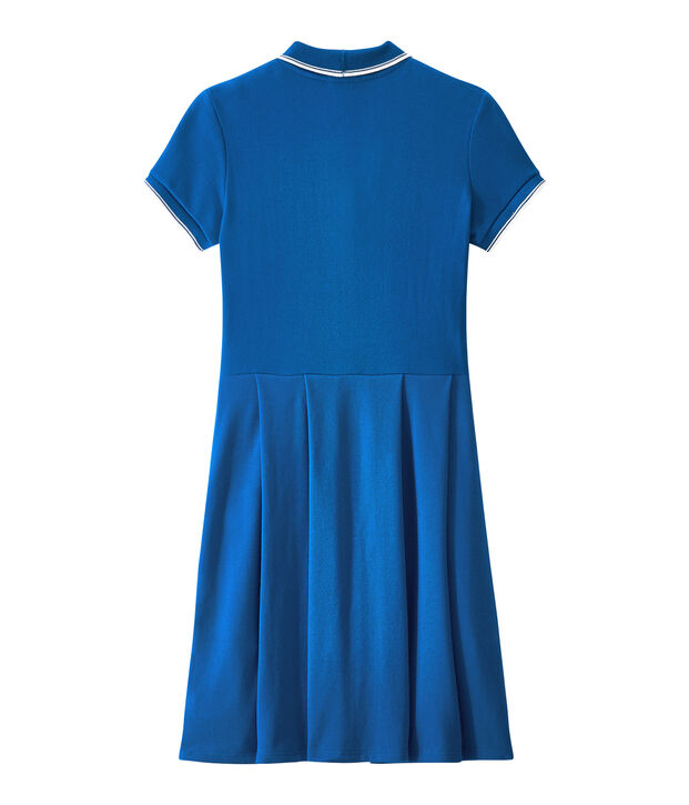Vestido inspirado en el polo azul