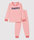 Pijama marinero rojo de niña/niño de muletón