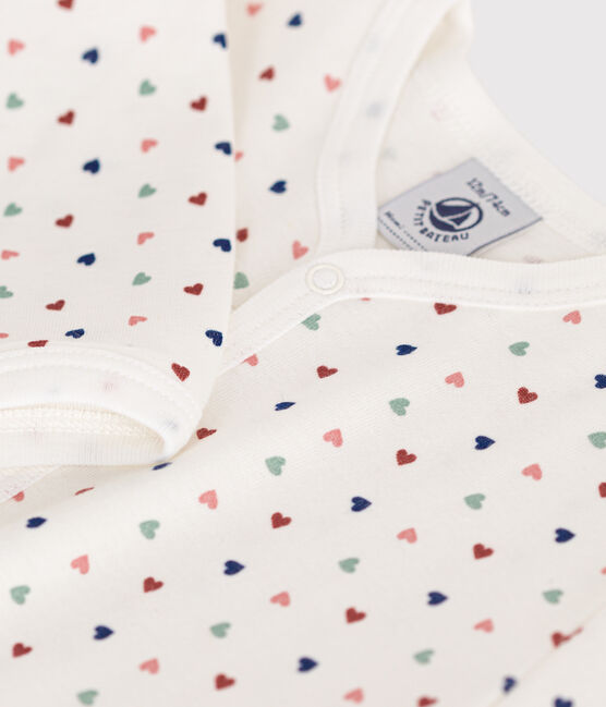 Pijama sin pies de algodón para bebé azul MARSHMALLOW/ INCOGNITO