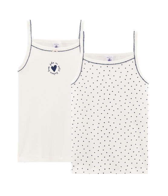 Par de camisas de tirantes para niña variante 1