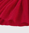 Vestido de manga corta para niña rojo TERKUIT