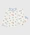 Pijama infantil de túbico con estampado de desayuno blanco MARSHMALLOW/blanco MULTICO