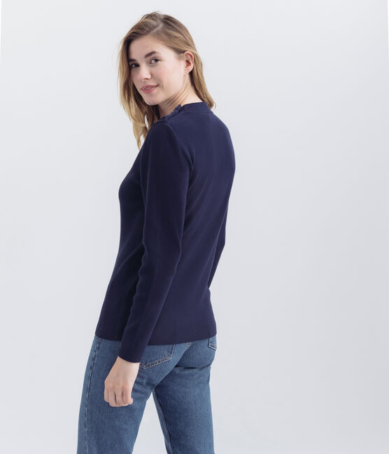 Jersey icónico marinero para mujer azul SMOKING