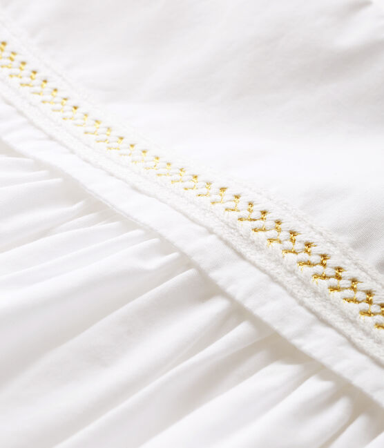 Vestido de ceremonia para bebé niña blanco ECUME