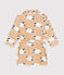 Bata polar infantil estampada TRENCH/ MULTICO