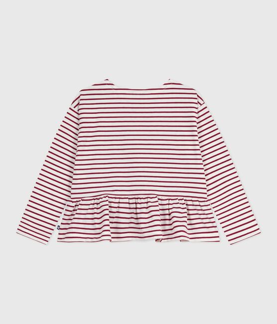 Marinera infantil de algodón rojo MILK/ AMARANTE