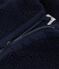 Chaqueta infantil de sherpa azul SMOKING