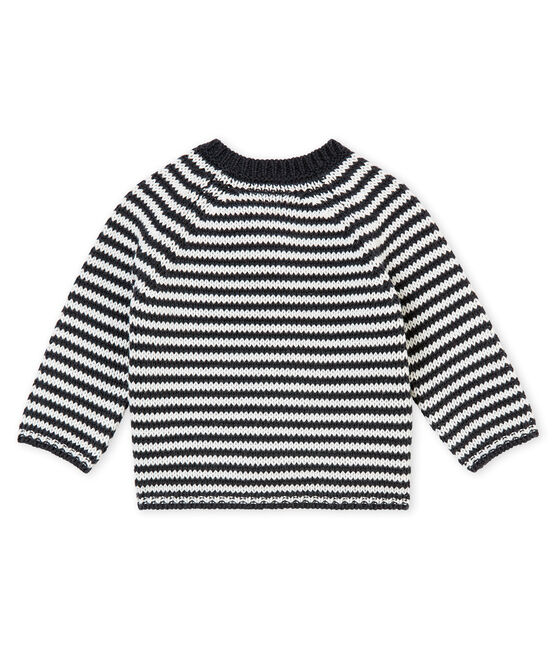 Jersey de milrayas para bebé niño gris CAPECOD/blanco MARSHMALLOW