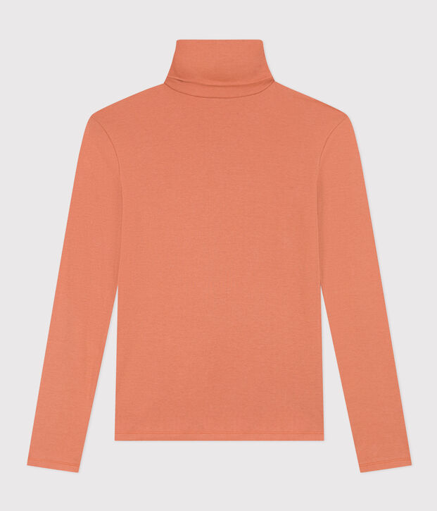 Camiseta L'ICONIQUE de algod&oacute;n con cuello vuelto para mujer rosa