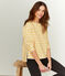 Marinera gráfica para mujer beige COQUILLE/amarillo BOUDOR