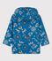 CHUBASQUERO ICÓNICO RECICLADO DE NIÑA/NIÑO azul BRASIER/blanco MULTICO