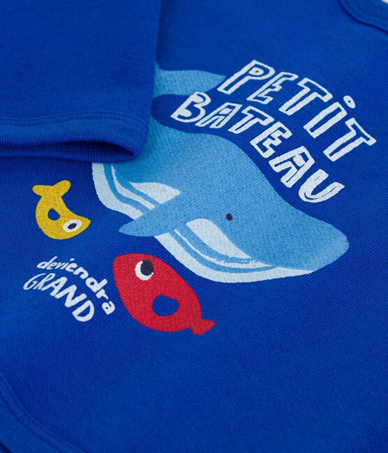 Sudadera de algodón con estampado de ballena para bebé OLYMPIC