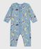 Pijama sin pies de algodón estampado para bebé azul ADRIATIC/ MULTICO
