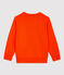 Sudadera de muletón de niño naranja CAROTTE