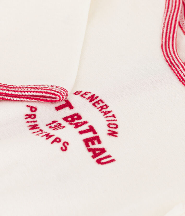 Pelele de terciopelo 130 a&ntilde;os blanco