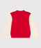Chaqueta teddy de felpa para niño rojo PEPS/blanco AVALANCHE