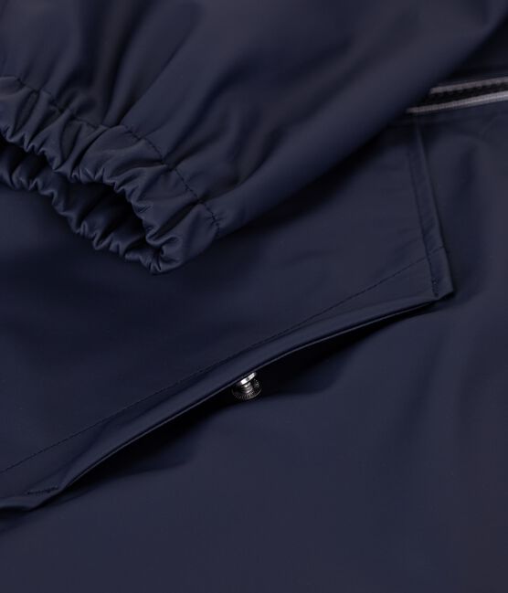 Chubasquero corto para mujer azul SMOKING