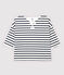 Camiseta de mujer blanco MARSHMALLOW/azul SMOKING
