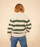 Jersey de punto irlandés de algodón a rayas para niño AVALANCHE/ CROCO