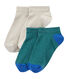 Lote de 2 pares de calcetines cortos para niño
