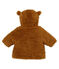 Abrigo de sherpa para bebé niña marron BRINDILLE