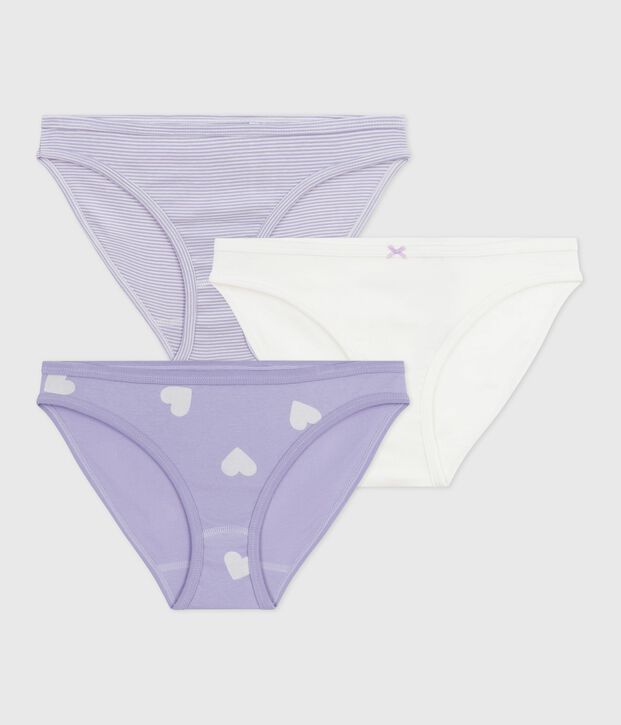 Juego de braguitas de algod&oacute;n para mujer multicolor