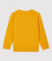 Sudadera de muletón de niño amarillo BOUDOR