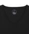 Camiseta manga corta de algodón ligero para mujer negro NOIR