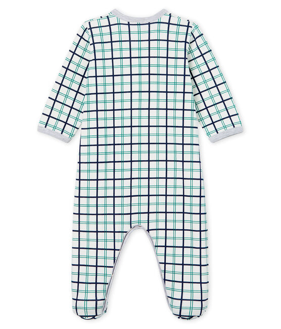 Pijama de túbico para bebé niño blanco MARSHMALLOW/blanco MULTICO